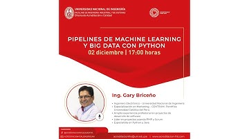 Webinar: Pipelines de Machine Learning y Big Data con Python