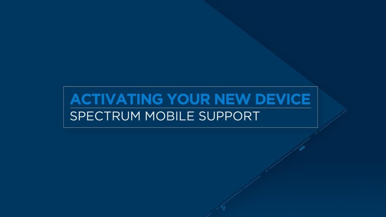 Spectrum Mobile Activation