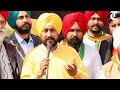 Punjab CM Charanjit Channi addresses election rally in Faridkot, targets Bhagwant Mann