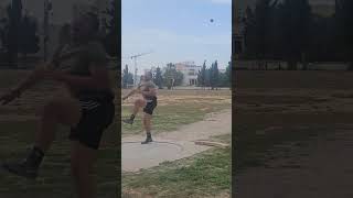 shot put u16 #worldathletics #sports #iaaf #shotput