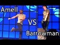 Arrow's Amell vs Barrowman Prank w/ Jazz Kick Oliver & Malcolm Merlyn meeting Phoenix Comicon