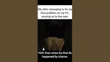 Linux Noob when they fixed a problem. #memes #linuxoperatingsystem #Linux #distrotube