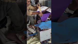 Foam cutting machine and cutpiece #youtubeshorts #shortvideo #furniture #sofa #foam