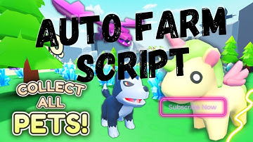 Collect All Pets Script 2022 | Working Auto Farm | Roblox  GUI