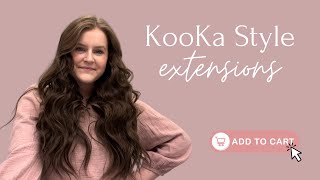 Thank you KooKaStyle for these BEAUTIFUL clip-in extensions