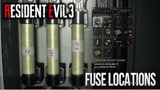 ALL Fuse Locations - Resident Evil 3 Remake