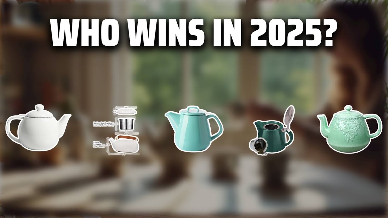 Пять лучших керамических чайников 2025 года — обязательно к просмотру перед покупкой!