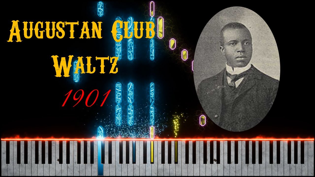 Scott Joplin - Augustan Club Waltz (1901) [Piano Tutorial]