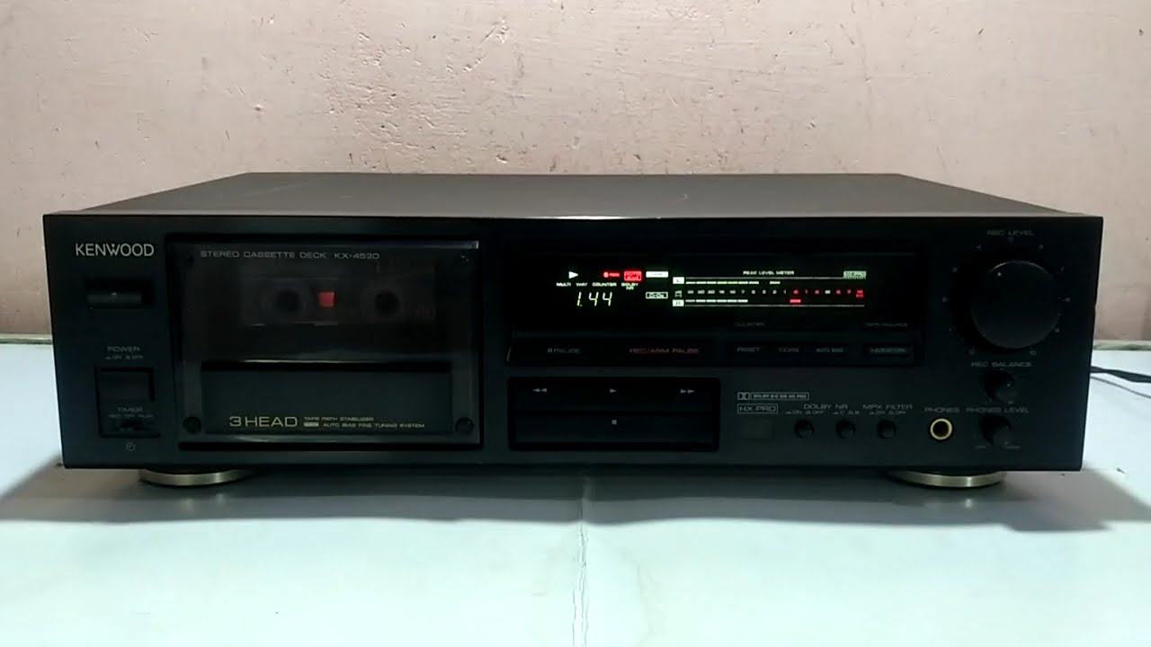 Kenwood KX-4520 3head cassette with auto calibration system