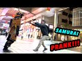 Samurai mannequin prank in japan38 funniest reactions samurai fanprank funny