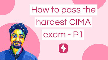 How to pass the hardest CIMA exam (P1) + FREE P1 MATERIALS