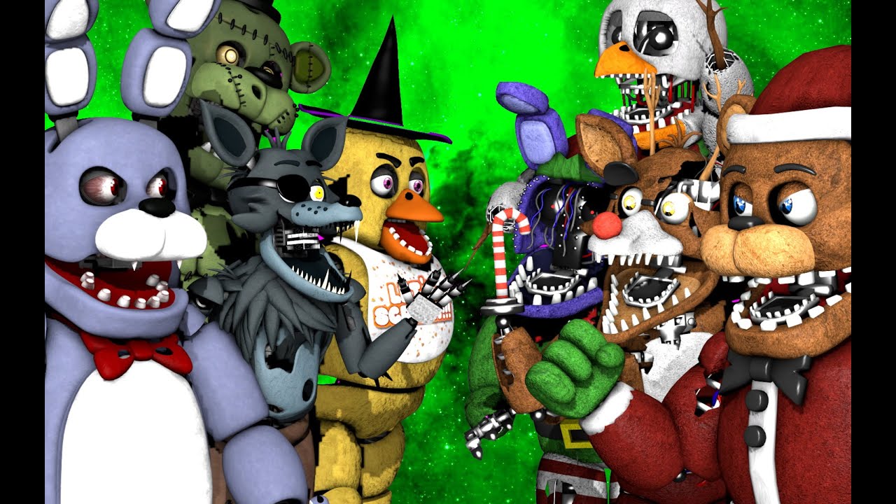 [SFM FNaF] Halloween vs Christmas Animatronics [OLD]