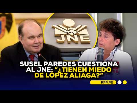🗳️ Susel Paredes questions the JNE: “Are they afraid of López Aliaga?”