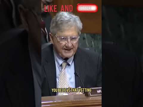 Sen. Kennedy questions Sheriff Clarence"Do You Really Believe In Public Safety" #senatorkennedy #usa
