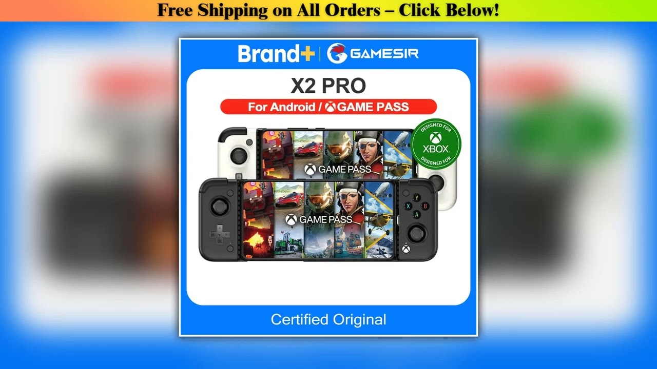 GameSir X2 Pro Xbox Gamepad Android Type C Mobile Game Controller for Xbox Game Pass xCloud STADIA