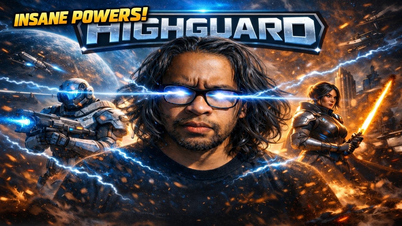 Multi-talented FPS beast tries new game HIGHGUARD! 