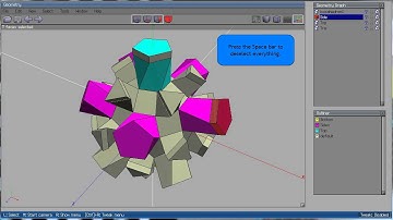 TopMod-style Interlocking Stars - Wings 3D Tutorial