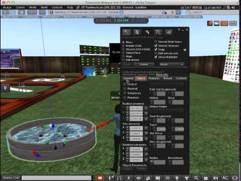 Linking Objects and More in Second Life