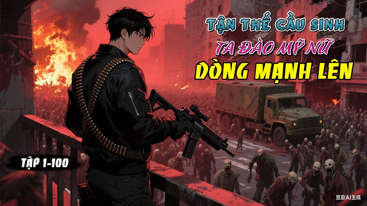 [FULL AUDIO] NGƯỜI KHÁC TẬN THẾ CẦU SINH, TA ĐÀO MỸ NỮ DÒNG MẠNH LÊN Tập 1-100