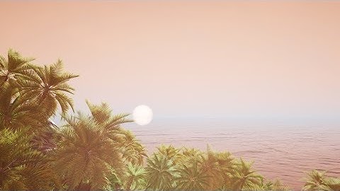 🎬TROPICAL ISLAND - UNREAL ENGINE 4 CINEMATICS