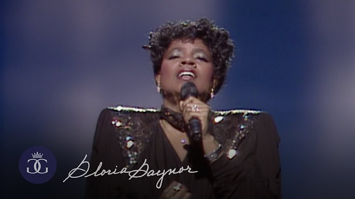 I Will Survive Live version - Live performance video thumbnail