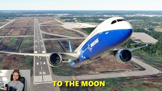 Requesting a MAX CLIMB TAKEOFF in the Boeing 787 (with ATC)  Microsoft Flight Simulator