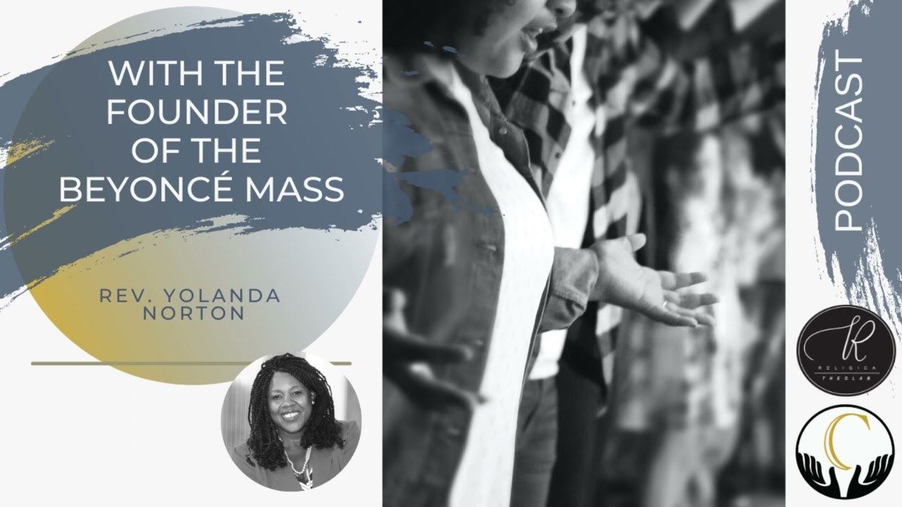 Rev. Yolanda Norton -- With the Founder of the Beyonce Mass