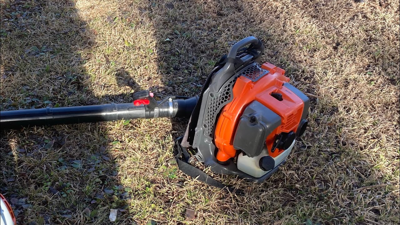 Running the Husqvarna 150BT YouTube