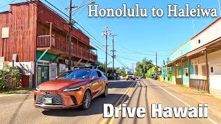 Hawaii Driving Tour 🚗 - Honolulu to Haleiwa, North Shore, Oahu 2026