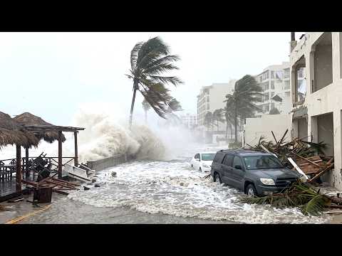 🚨 Hurricane Simon TURNS NORTH Toward Cabo – Cat 4 Trudy Right Behind It