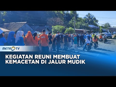 Kegiatan Reuni Membuat Jalur Mudik Macet Hingga 5 Jam