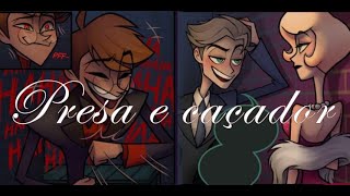 Rose e Alastor presa em caçador ( Hazbin hotel - comic dub PT - BR) +16 anos