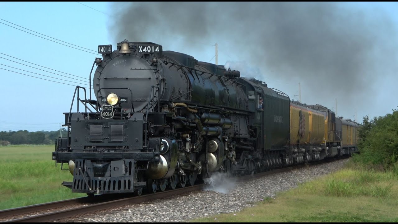 UP 4014 [The Big Boy] Chase from Mumford to Houston, Texas 8/16/2021