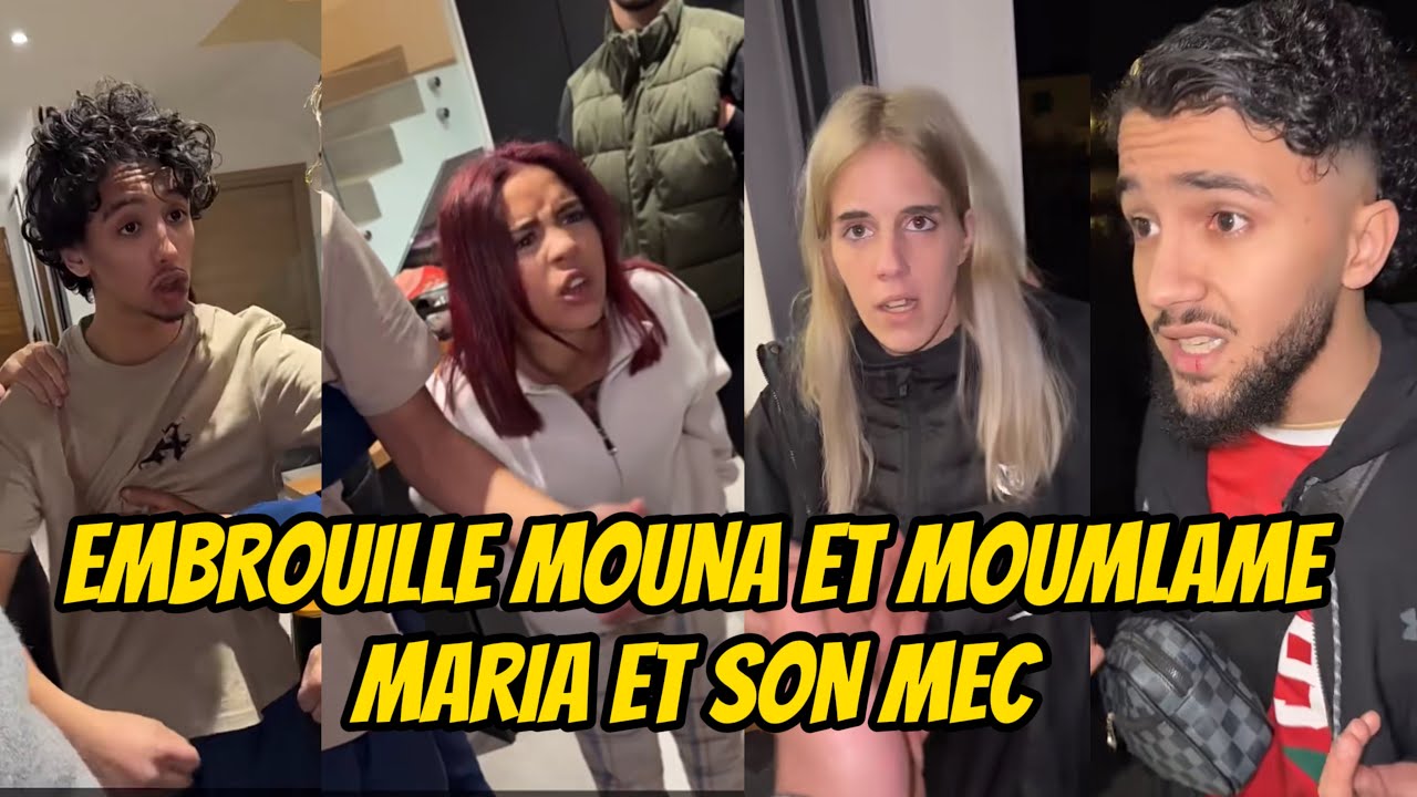 NASDAS :EMBROUILLE ENTRE MOUNA MOUMLAME ET MARIA ET SON MEC 