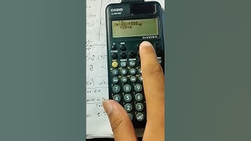solving equation in casio 991 cw