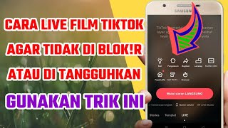 cara live film tiktok | no blok!r | cara live film di tiktok | cara live di tiktok pakai video