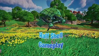 Fortnite Half Shell Gldier Gameplay