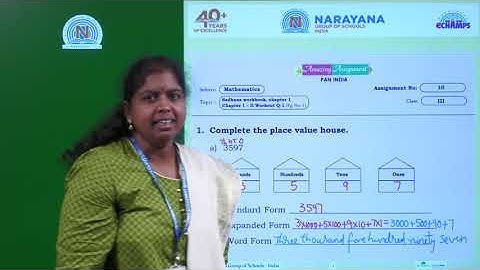 31ST JUL PAN INDIA MATHS CLASS III ASSIGNMENT 12 KEY