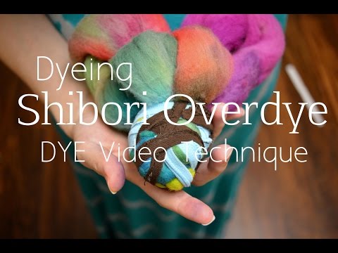 Comment Shibori Dye Roving