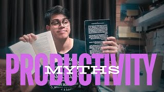 10 Productivity Myths Wasting Your Time