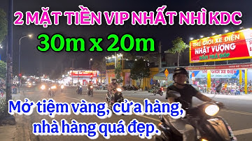 Nhà Đất Bình Dương | Mặt Tiền Làm Tiệm vàng, nhà hàng, các cửa hàng KDBB VẠN NGÀNH Đường Nhựa 15m.