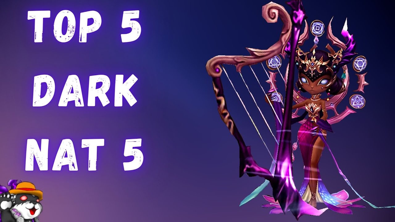 Top 5 Dark Nat 5 Season 24 RTA | Summoners War
