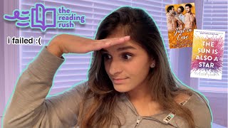 i failed the stay home reading rush 💜vlog