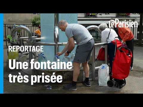 «Je remplis 40 L toutes les semaines»: l'eau de cette fontaine du XIIIe, très prisée des Parisiens