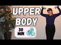 30 MIN UPPER BODY WORKOUT - with DUMBBELLS // at Home Workout