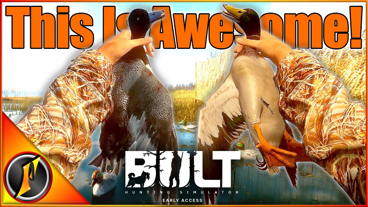 This Game Just Keeps BETTER! | Blasting Ducks + Learning to Call & Decoy | BULT Hunting Simulator
