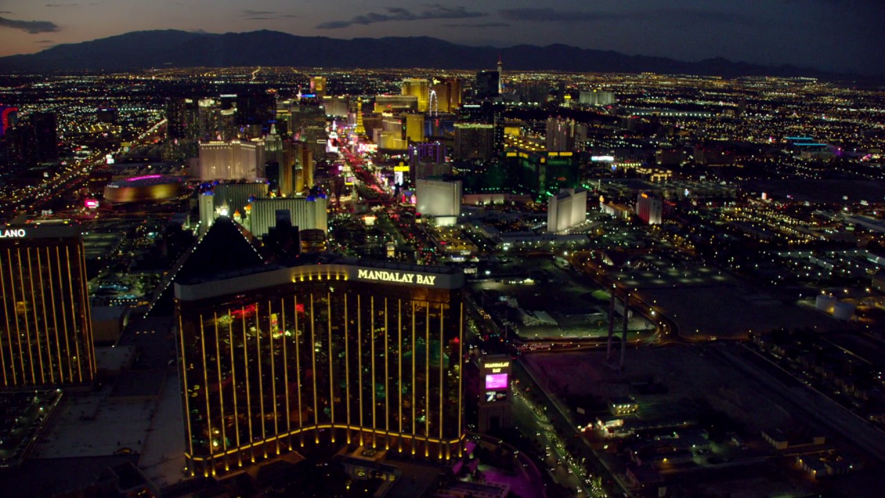FlyNYON Vegas - The Strip at Sunset
