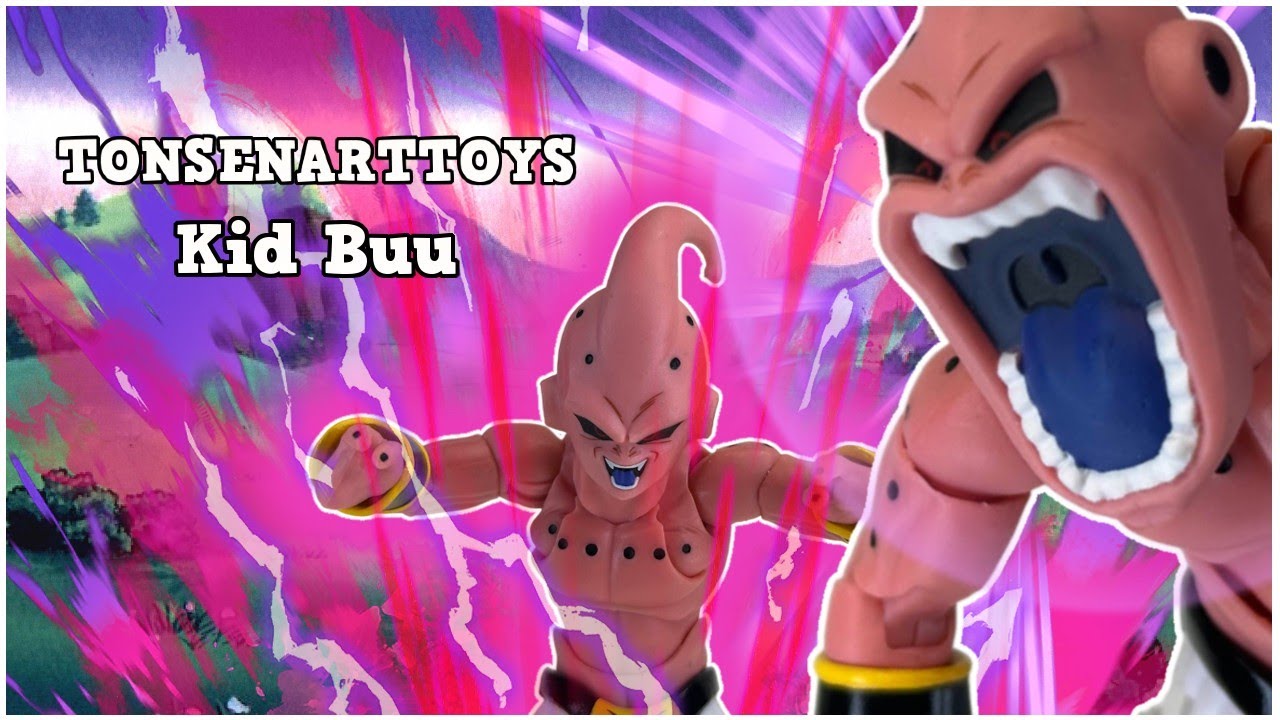 TonsenArtToys Adolescent Malevolence - Kid Buu Version 03B Full Review | 3rd Party DBZ SH Figuarts