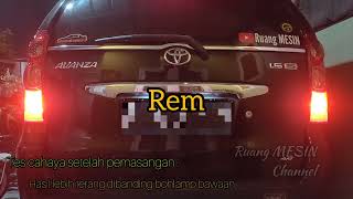 Lampu Rem LED ADN 144 SMD || Avanza @ruangmesin by Ruang MESIN 305 views 6 months ago 3 minutes, 55 seconds