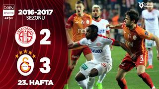 Antalyaspor 2-3 Galatasaray Maç Özeti̇ 23. Hafta - 20162017